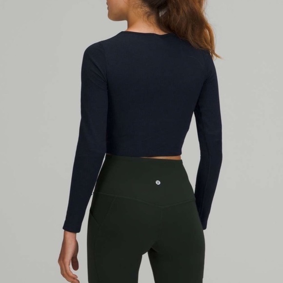 Lulu Ebb to Street Long Sleeve black size 8 - Picture 2 of 9